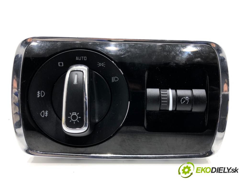 SKODA SUPERB II Kombi (3T5) 2009 - 2015    2.0 TDI 125 kW [170 KM] olej napędowy 2009 - 2015  spínač světel 3T0941431B