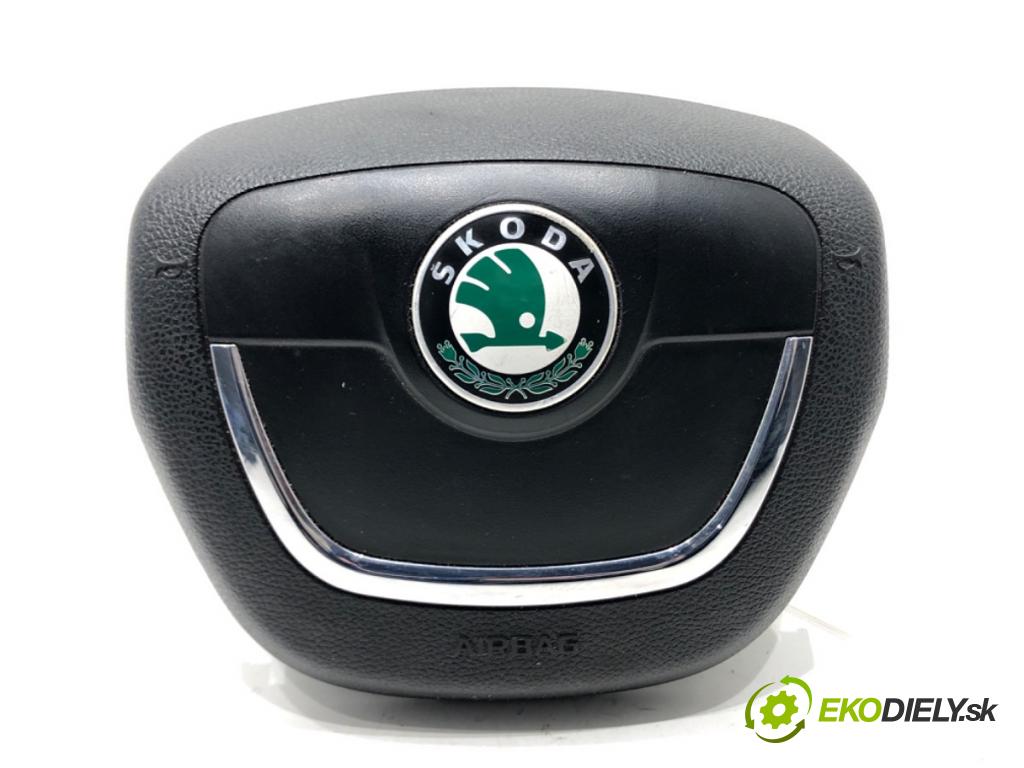 SKODA SUPERB II Kombi (3T5) 2009 - 2015    2.0 TDI 125 kW [170 KM] olej napędowy 2009 - 2015  AirBag volantu 1Z0880201AK (Airbagy)