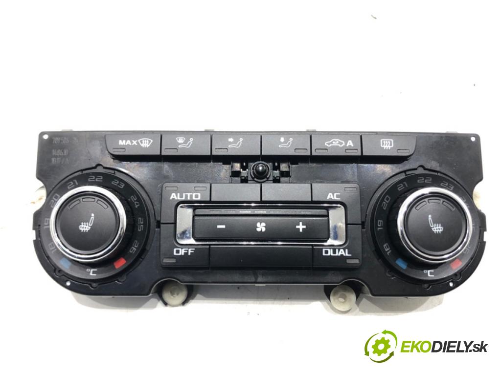 SKODA SUPERB II Kombi (3T5) 2009 - 2015    2.0 TDI 125 kW [170 KM] olej napędowy 2009 - 2015  Panel ovládania kúrenia 3T0907044AS (Prepínače, spínače, tlačidlá a ovládače kúrenia)