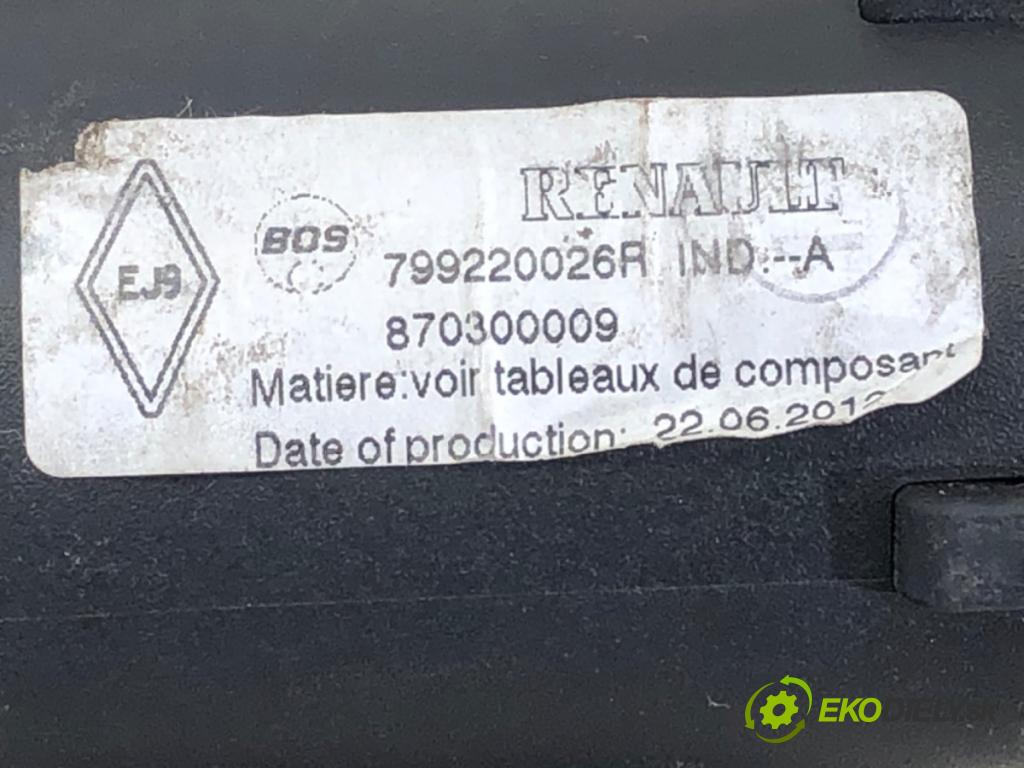 RENAULT MEGANE III Grandtour (KZ0/1) 2008 - 2022    1.6 dCi (KZ00, KZ12, KZ13) 96 kW [130 KM] olej napędowy 2011 - 2022  Roleta kufra