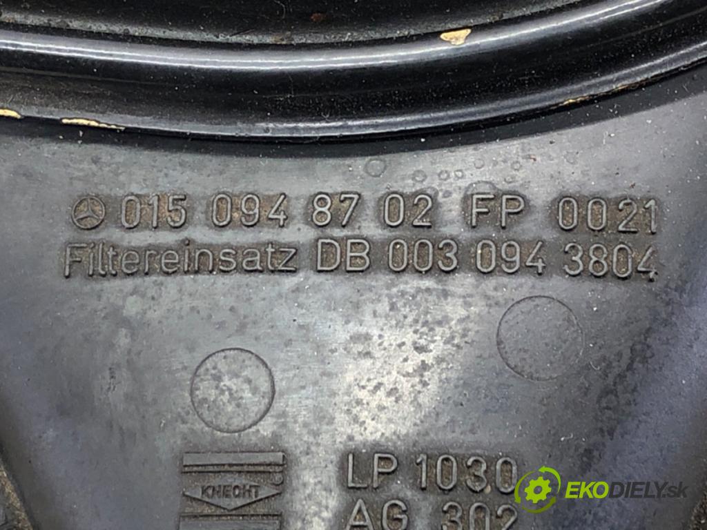MERCEDES-BENZ 190 (W201) 1982 - 1993    E 2.0 (201.024) 83 kW [113 KM] benzyna 1985 - 1986  Obal filtra vzduchu 0150948702 (Obaly filtrov vzduchu)