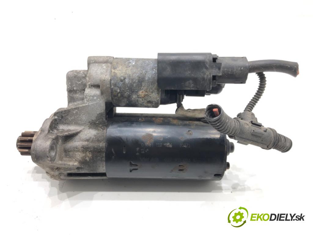 SKODA SUPERB II Kombi (3T5) 2009 - 2015    2.0 TDI 125 kW [170 KM] olej napędowy 2009 - 2015  Štartér 02E911023L (Štartéry)