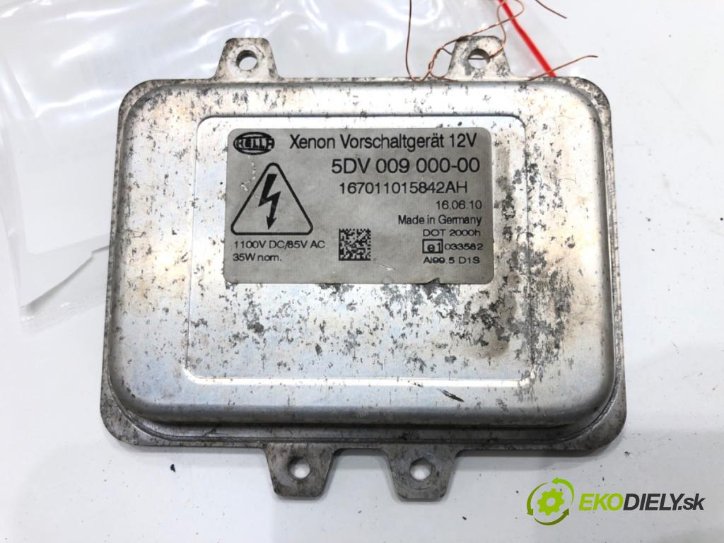 SKODA SUPERB II Kombi (3T5) 2009 - 2015    2.0 TDI 125 kW [170 KM] olej napędowy 2009 - 2015  Menič XENON 5DV009000 (Riadiace jednotky xenónu)