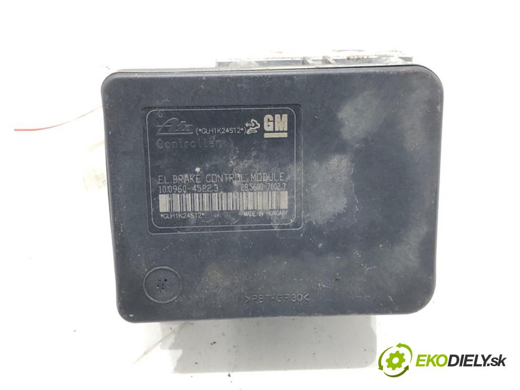 CHEVROLET CRUZE (J300) 2009 - 2022    2.0 CDI 120 kW [163 KM] olej napędowy 2010 - 2022  Pumpa ABS 13356788 (Pumpy ABS)