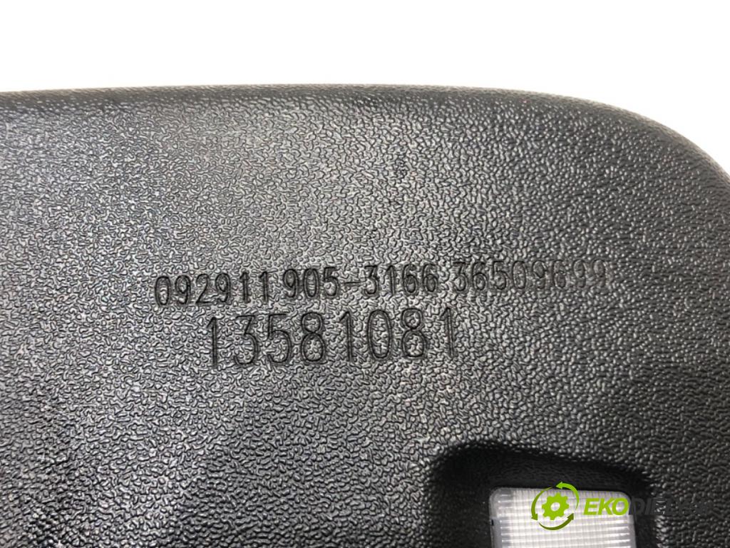 CHEVROLET CRUZE (J300) 2009 - 2022    2.0 CDI 120 kW [163 KM] olej napędowy 2010 - 2022  zpětné zrcátko vnitřní 13581081 (Světla vnitřní)