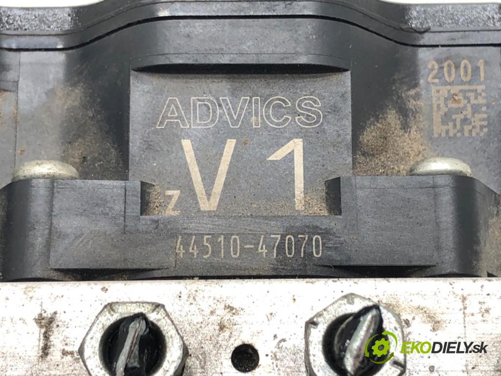 TOYOTA C-HR (_X1_) 2016 - 2022    1.8 Hybrid (ZYX10_, ZYX11_) 90 kW [122 KM] Hybryda silnik benzynowy / elektryczny 2016 - 2022  Pumpa ABS 44510-47070 (Pumpy ABS)