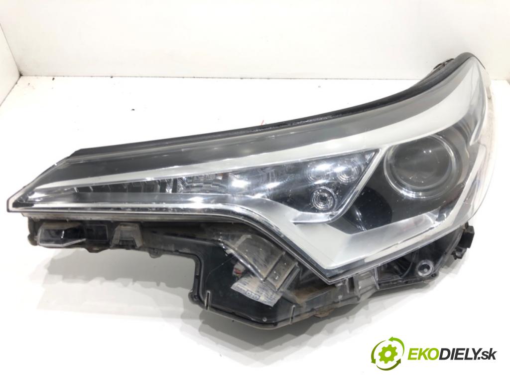 TOYOTA C-HR (_X1_) 2016 - 2022    1.8 Hybrid (ZYX10_, ZYX11_) 90 kW [122 KM] Hybryda silnik benzynowy / elektryczny 2016 - 2022  světlomet levý přední část 81150-F4030-00