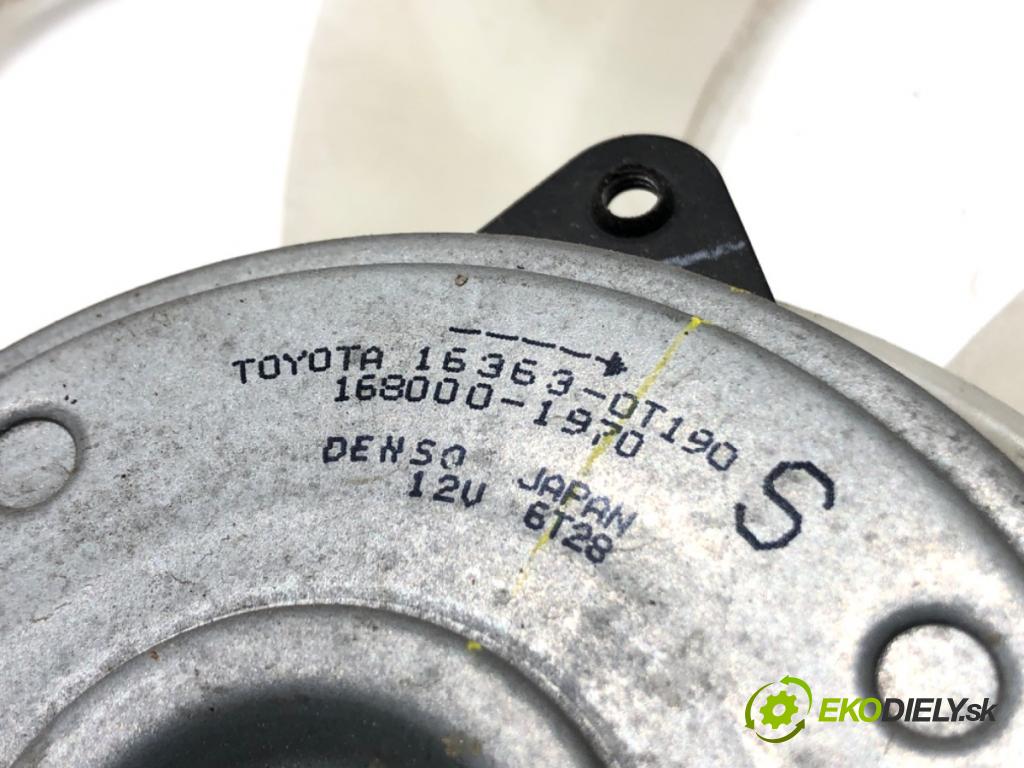 TOYOTA C-HR (_X1_) 2016 - 2022    1.8 Hybrid (ZYX10_, ZYX11_) 90 kW [122 KM] Hybryda silnik benzynowy / elektryczny 2016 - 2022  ventilátor chladiče 16363-0T190 (Ventilátory)