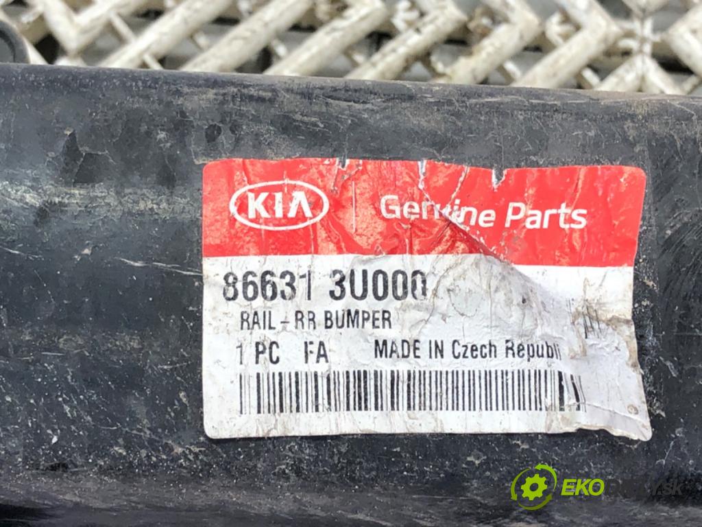 KIA SPORTAGE III (SL) 2009 - 2022    2.0 CRDi AWD 100 kW [136 KM] olej napędowy 2010 - 2022  výztuha nárazníka zadní část 86631-3U000 (Výztuhy zadní)