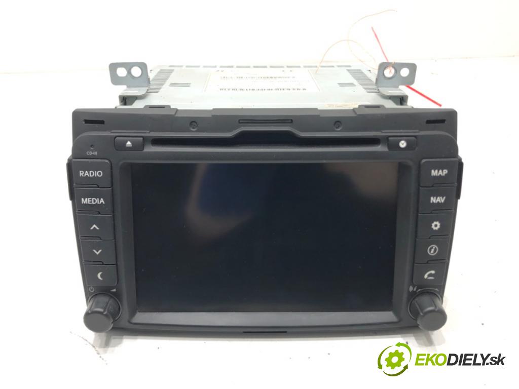 KIA SPORTAGE III (SL) 2009 - 2022    2.0 CRDi AWD 100 kW [136 KM] olej napędowy 2010 - 2022  RADIO 96560-3U500WK (Audio zariadenia)