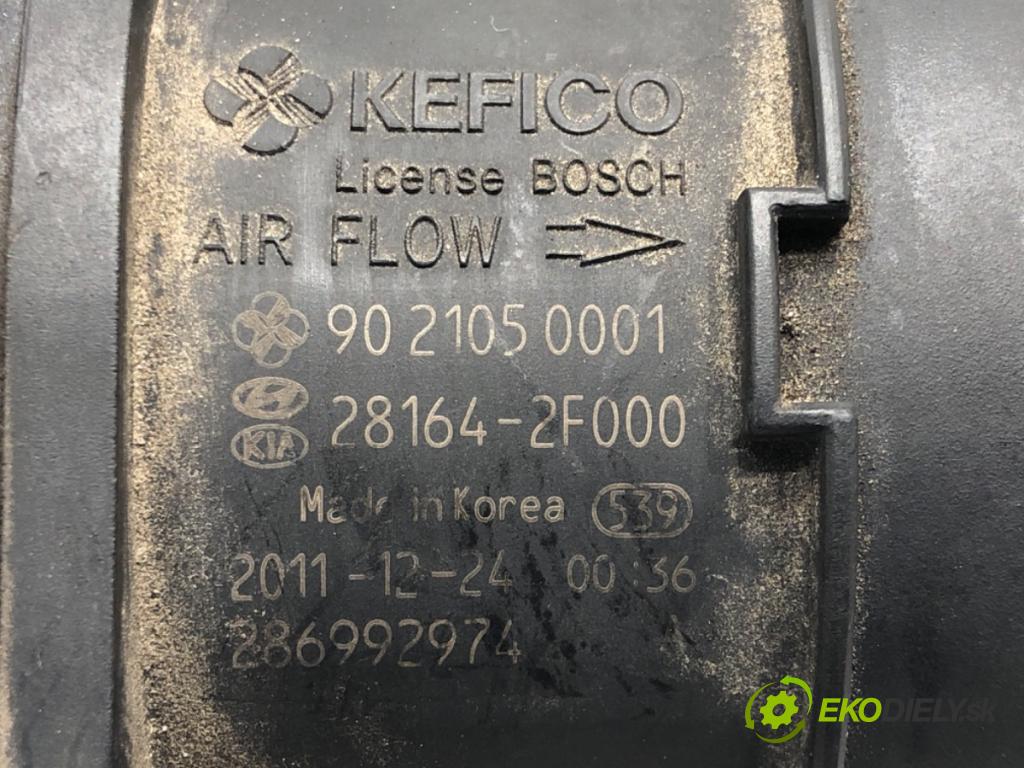 KIA SPORTAGE III (SL) 2009 - 2022    2.0 CRDi AWD 100 kW [136 KM] olej napędowy 2010 - 2022  Váha vzduchu 28164-2F000 (Váhy vzduchu)