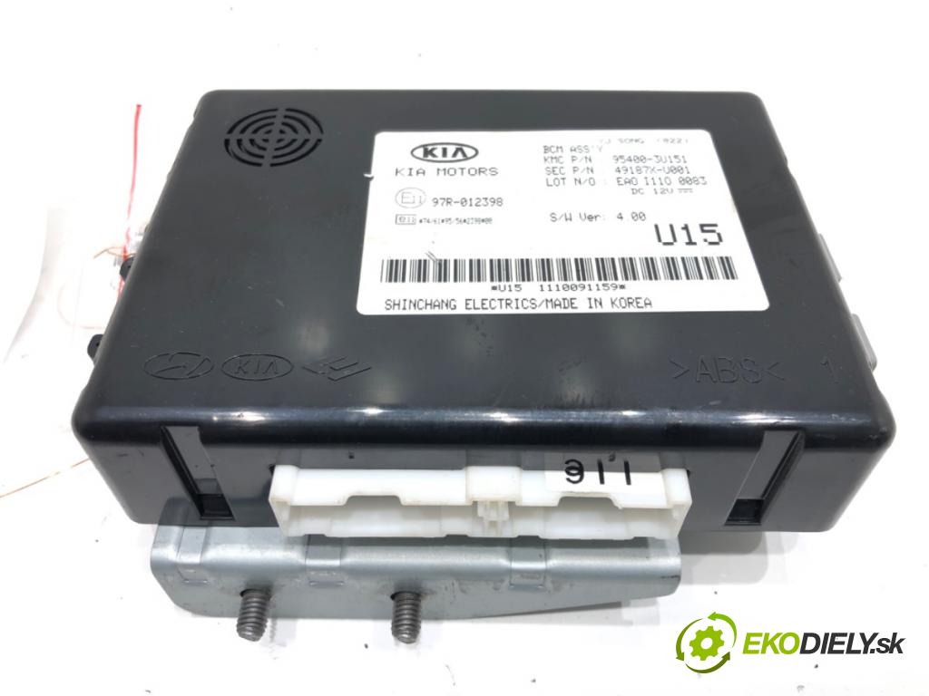 KIA SPORTAGE III (SL) 2009 - 2022    2.0 CRDi AWD 100 kW [136 KM] olej napędowy 2010 - 2022  Modul BCM 95400-3U151 (Ostatné)