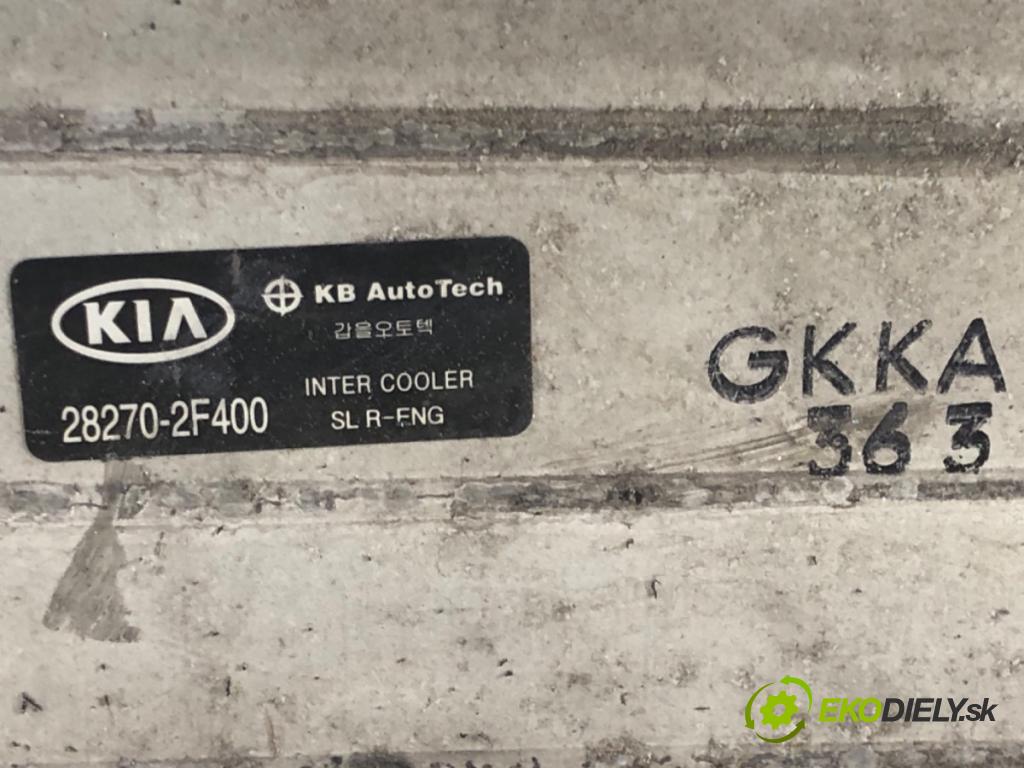 KIA SPORTAGE III (SL) 2009 - 2022    2.0 CRDi AWD 100 kW [136 KM] olej napędowy 2010 - 2022  intercooler 28270-2F400 (Chladiče nasávaného vzduchu (intercoolery))