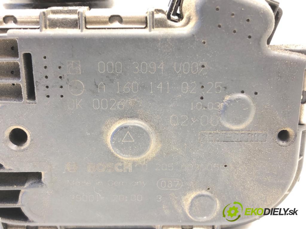 SMART FORTWO coupe (450) 2004 - 2007    0.7 (450.330) 37 kW [50 KM] benzyna 2004 - 2007  Škrtiaca klapka 0003094V007 (Škrtiace klapky)
