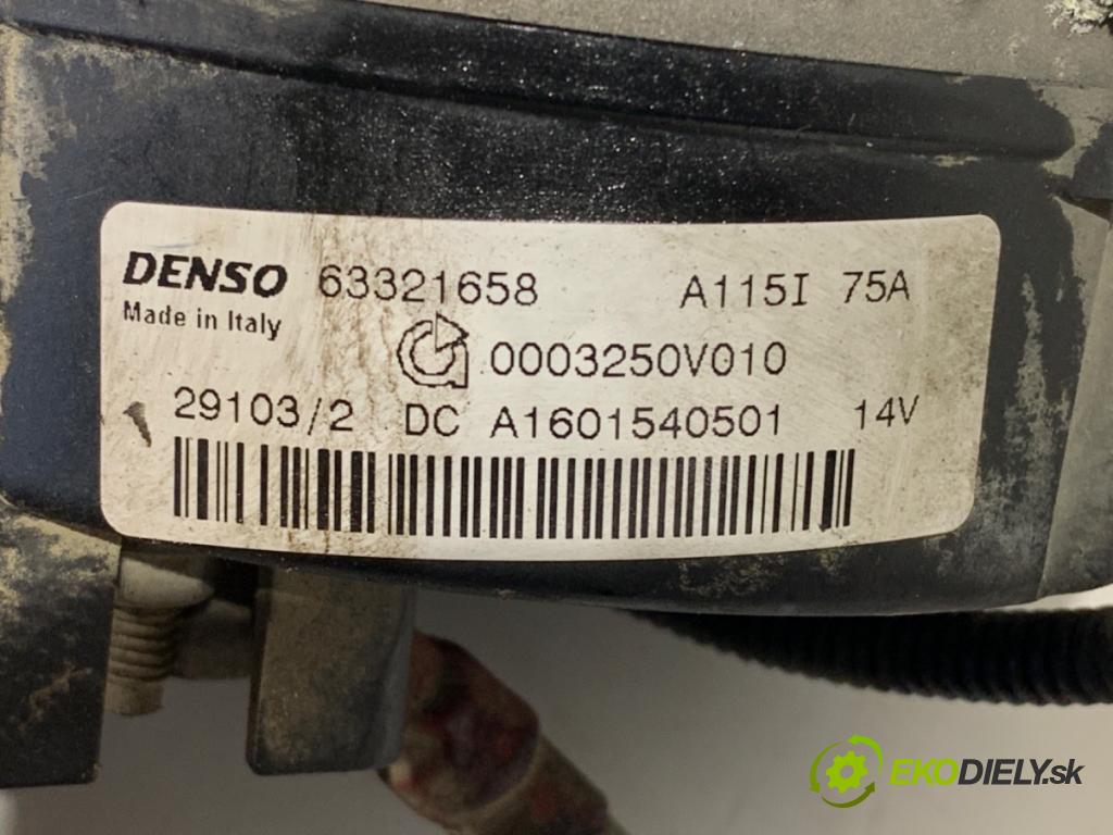 SMART FORTWO coupe (450) 2004 - 2007    0.7 (450.330) 37 kW [50 KM] benzyna 2004 - 2007  Alternátor 63321658 (Alternátory)