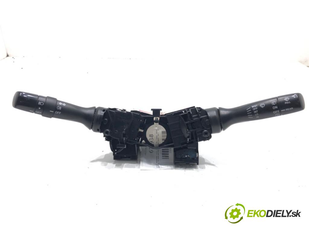TOYOTA YARIS (_P9_) 2005 - 2014    1.0 VVT-i (KSP90_) 51 kW [69 KM] benzyna 2005 - 2011  Prepínač kombinovaný 17F144 (Prepínače, spínače, tlačidlá a ovládače kúrenia)