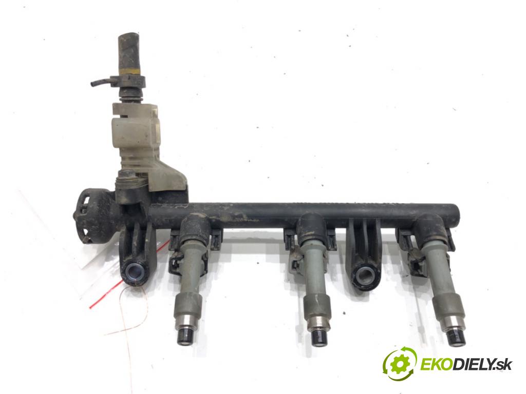 TOYOTA YARIS (_P9_) 2005 - 2014    1.0 VVT-i (KSP90_) 51 kW [69 KM] benzyna 2005 - 2011  Lišta vstrekovacia 23250-0Q010 (Vstrekovacie lišty)