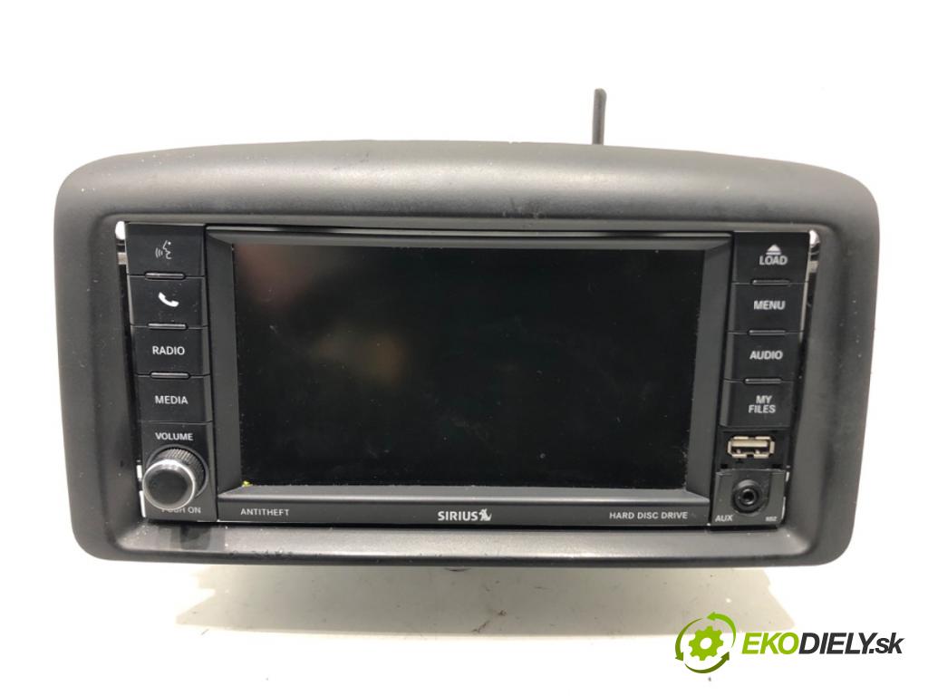 DODGE GRAND CARAVAN 2007 - 2022    3.6 211 kW [287 KM] benzyna 2010 - 2022  RADIO P68363459AA (Audio zariadenia)