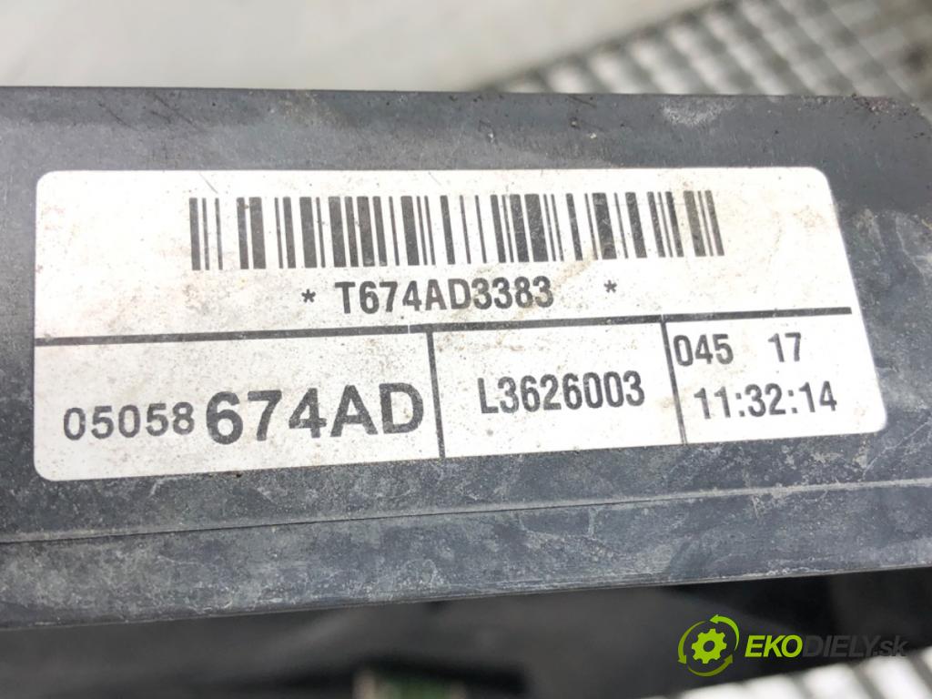 DODGE GRAND CARAVAN 2007 - 2022    3.6 211 kW [287 KM] benzyna 2010 - 2022  Ventilátor chladiča 05058674AD (Ventilátory)