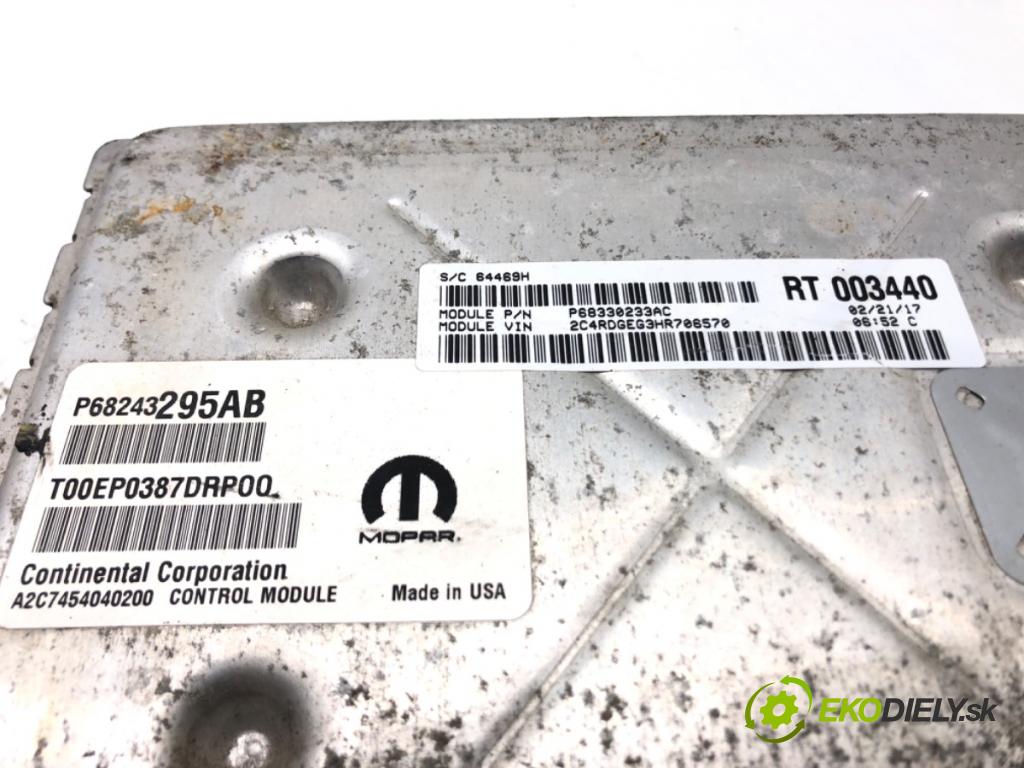 DODGE GRAND CARAVAN 2007 - 2022    3.6 211 kW [287 KM] benzyna 2010 - 2022  riadiaca jednotka Motor P68243295AB (Riadiace jednotky)