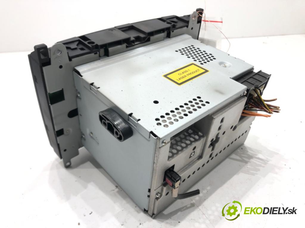 MERCEDES-BENZ KLASA A (W169) 2004 - 2012    A 150 (169.031, 169.331) 70 kW [95 KM] benzyna 2004 - 2012  RADIO A1698700689 (Audio zariadenia)