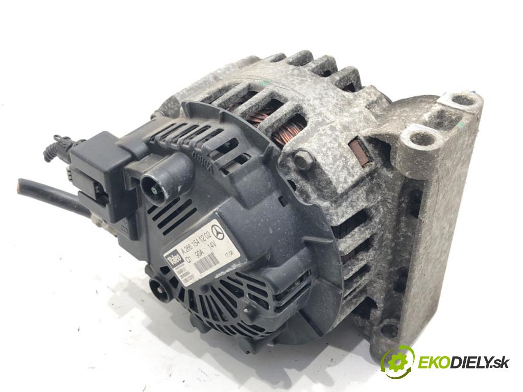 MERCEDES-BENZ KLASA A (W169) 2004 - 2012    A 150 (169.031, 169.331) 70 kW [95 KM] benzyna 2004 - 2012  Alternátor A2661541202 (Alternátory)