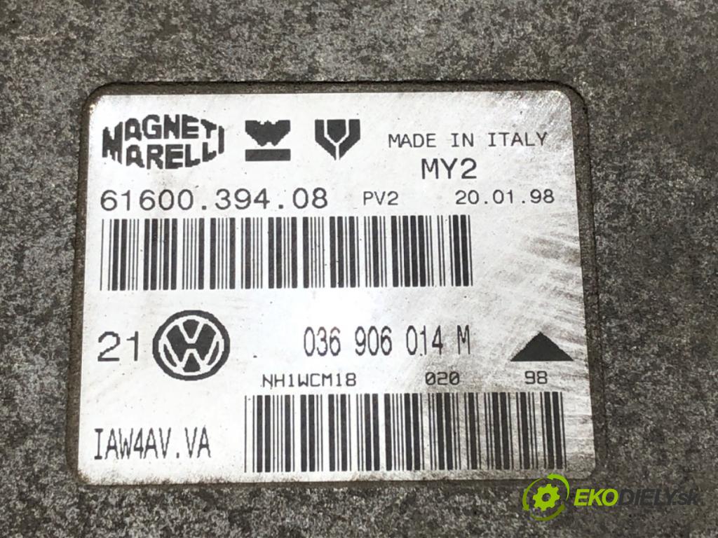 VW GOLF IV (1J1) 1997 - 2008    1.4 16V 55 kW [75 KM] benzyna 1997 - 2004  riadiaca jednotka Motor 036906014M (Riadiace jednotky)