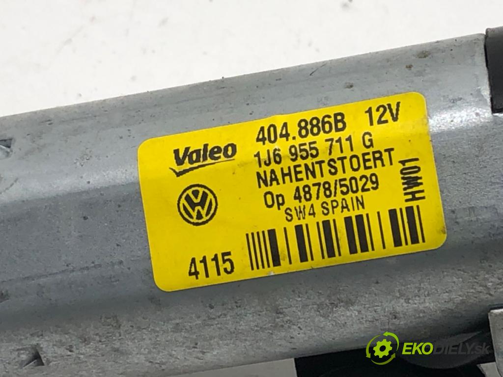 VW GOLF IV (1J1) 1997 - 2008    1.4 16V 55 kW [75 KM] benzyna 1997 - 2004  motor stěračů zadní část 1J6955711G