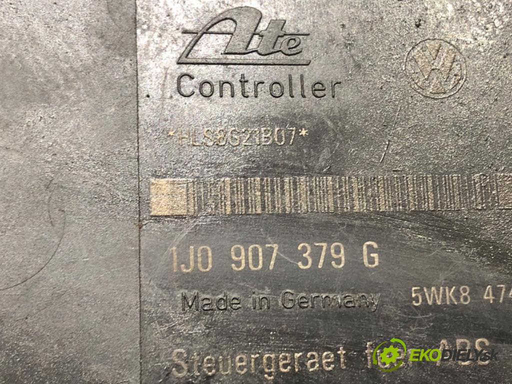 VW GOLF IV (1J1) 1997 - 2008    1.4 16V 55 kW [75 KM] benzyna 1997 - 2004  Pumpa ABS 1J0907379G (Pumpy ABS)