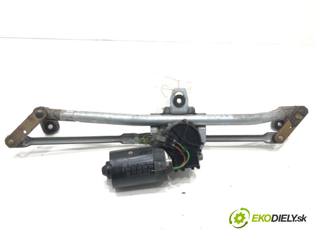 VW GOLF IV (1J1) 1997 - 2008    1.4 16V 55 kW [75 KM] benzyna 1997 - 2004  Mechanizmus stieračov predný 1J1955113A (Motorčeky stieračov predné)