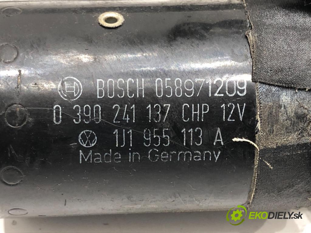 VW GOLF IV (1J1) 1997 - 2008    1.4 16V 55 kW [75 KM] benzyna 1997 - 2004  Mechanizmus stieračov predný 1J1955113A (Motorčeky stieračov predné)