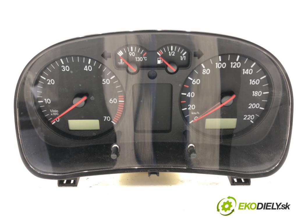 VW GOLF IV (1J1) 1997 - 2008    1.4 16V 55 kW [75 KM] benzyna 1997 - 2004  Prístrojovka 1J0919860X (Prístrojové dosky, displeje)