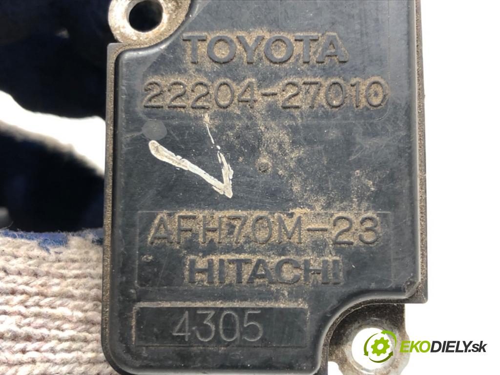 TOYOTA AVENSIS Kombi (_T25_) 2003 - 2008    2.0 D-4D (CDT250_) 85 kW [116 KM] olej napędowy 2003 - 2008  Váha vzduchu 22204-27010 (Váhy vzduchu)