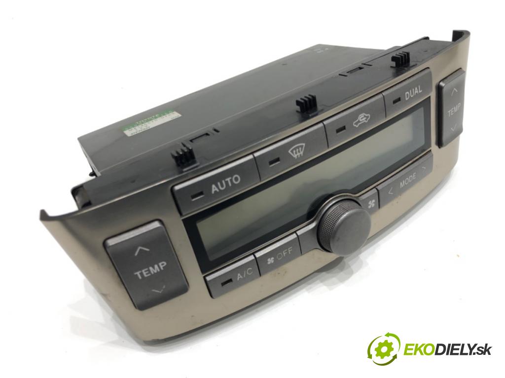 TOYOTA AVENSIS T25 Kombi 2004 85 kW 2.0 D-4D (CDT250_) 1995 Panel ovládania kúrenia 55900-05160 (Prepínacie páčky pod volantom)