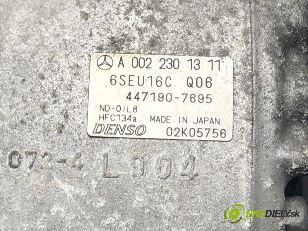 MERCEDES-BENZ KLASA A (W169) 2004 - 2012    A 150 (169.031, 169.331) 70 kW [95 KM] benzyna 2004 - 2012  Kompresor klimatizácie A0022301311 (Kompresory klimatizácie)