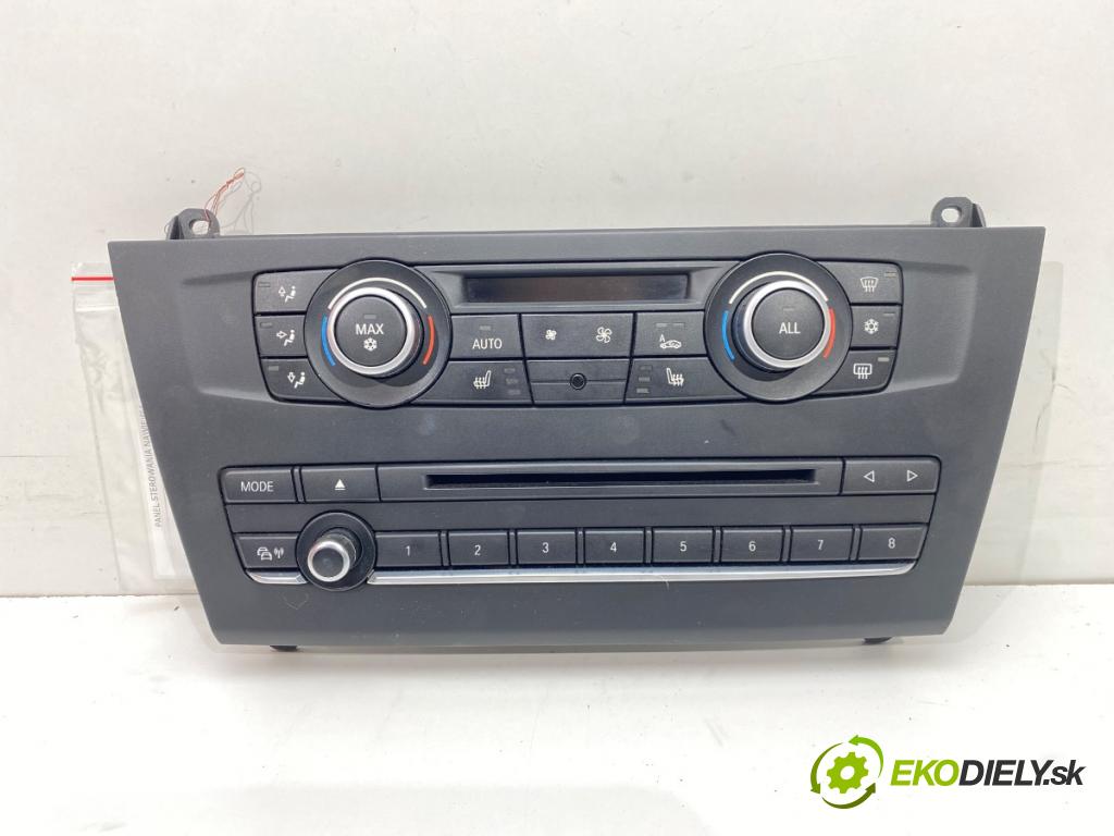 BMW X3 (F25) 2010 - 2017    xDrive 20 d 135 kW [184 KM] olej napędowy 2010 - 2014  Panel ovládania kúrenia 9259616 (Prepínače, spínače, tlačidlá a ovládače kúrenia)