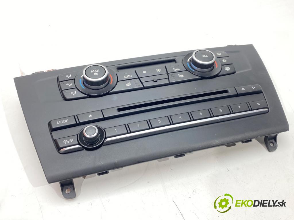 BMW X3 (F25) 2010 - 2017    xDrive 20 d 135 kW [184 KM] olej napędowy 2010 - 2014  Panel ovládania kúrenia 9259616 (Prepínače, spínače, tlačidlá a ovládače kúrenia)
