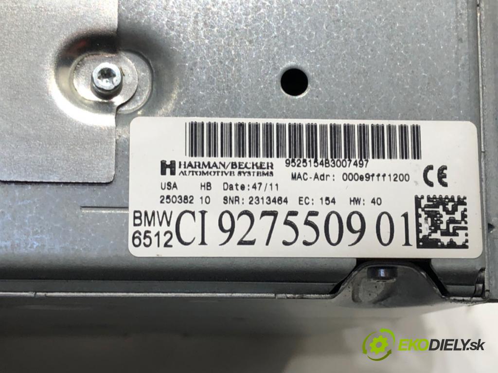 BMW X3 (F25) 2010 - 2017    xDrive 20 d 135 kW [184 KM] olej napędowy 2010 - 2014  RADIO 9275509 (Audio zariadenia)