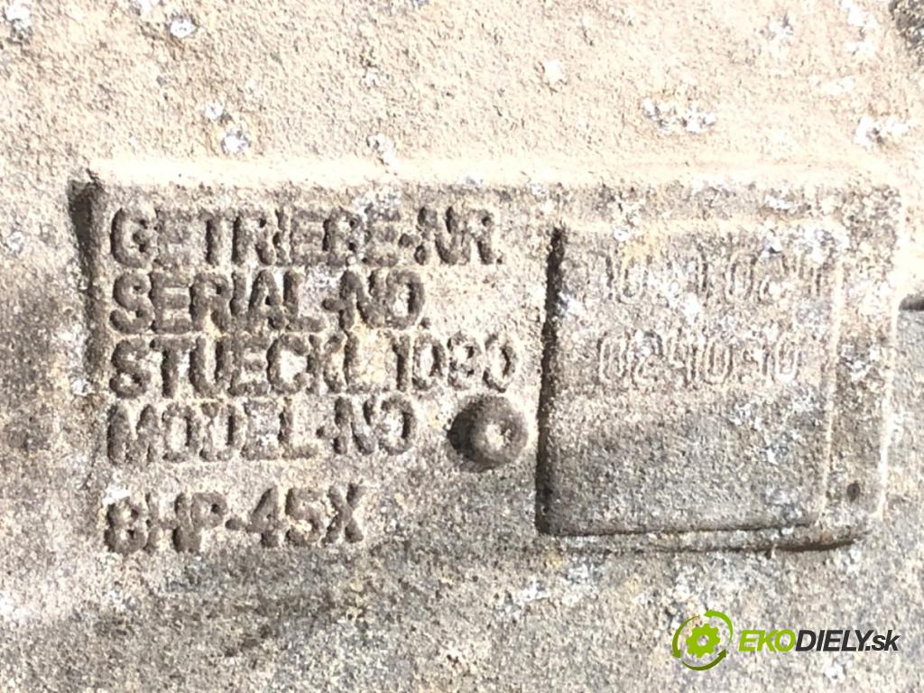 BMW X3 (F25) 2010 - 2017    xDrive 20 d 135 kW [184 KM] olej napędowy 2010 - 2014  Prevodovka 8HP-45X (Prevodovky)