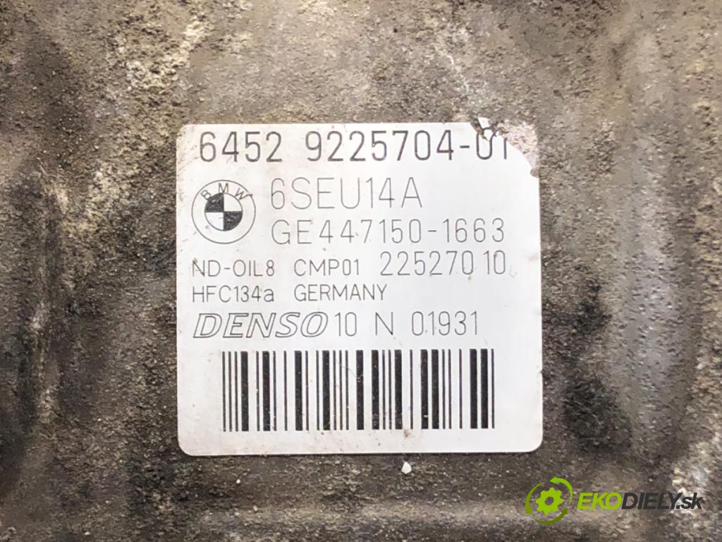 BMW X3 (F25) 2010 - 2017    xDrive 20 d 135 kW [184 KM] olej napędowy 2010 - 2014  Kompresor klimatizácie 9225704 (Kompresory klimatizácie)