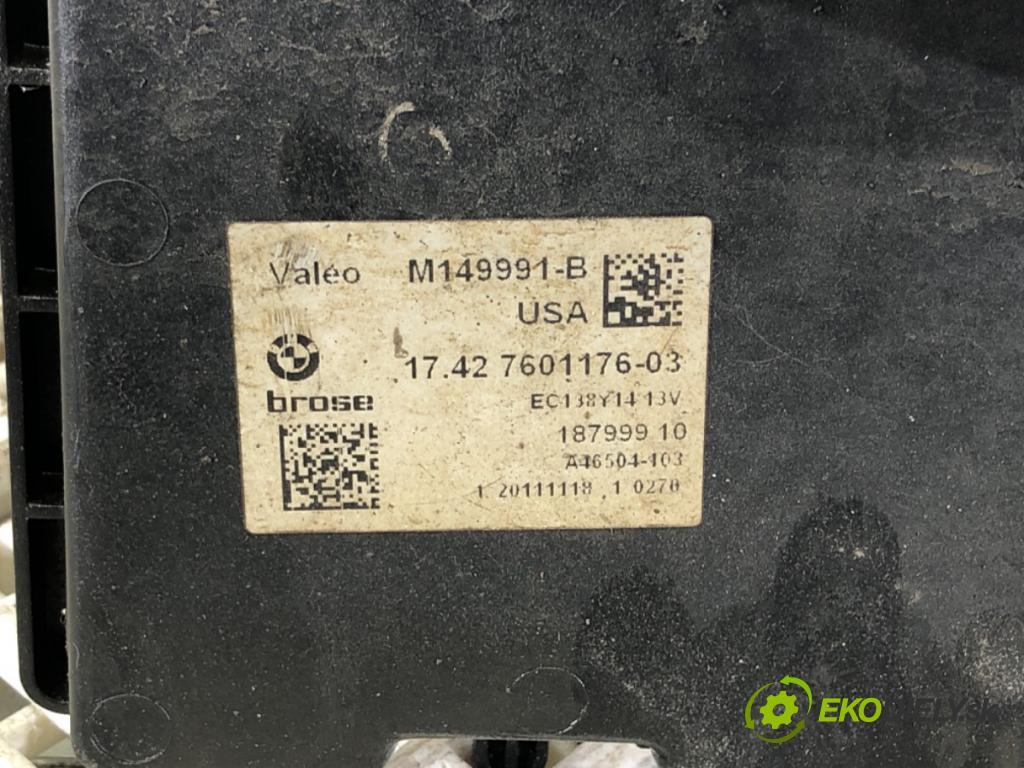 BMW X3 (F25) 2010 - 2017    xDrive 20 d 135 kW [184 KM] olej napędowy 2010 - 2014  ventilátor chladiče 7601176 (Ventilátory)