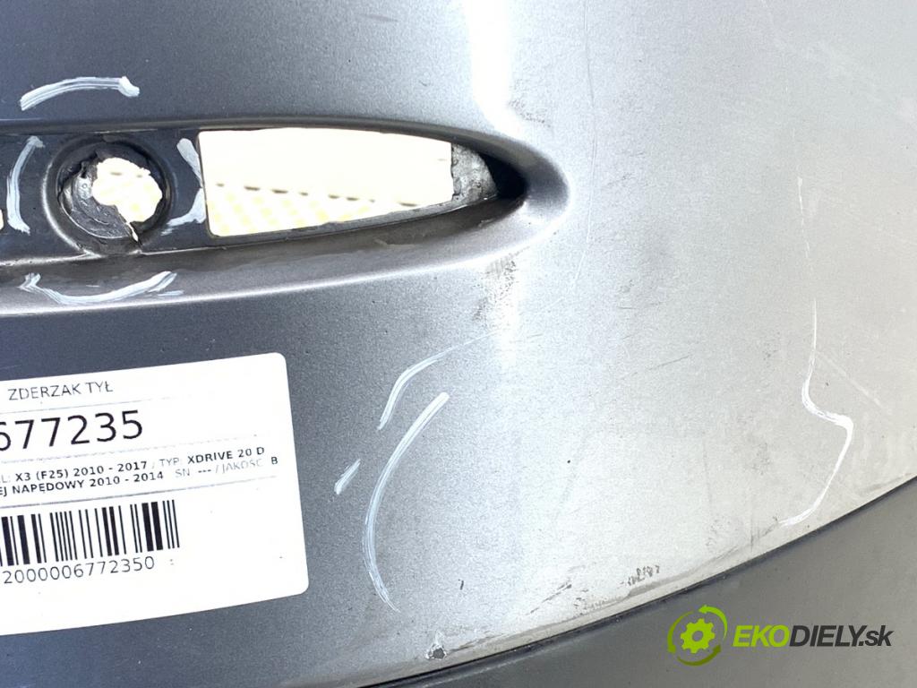 BMW X3 (F25) 2010 - 2017    xDrive 20 d 135 kW [184 KM] olej napędowy 2010 - 2014  nárazník zadní část  (Ostatné)