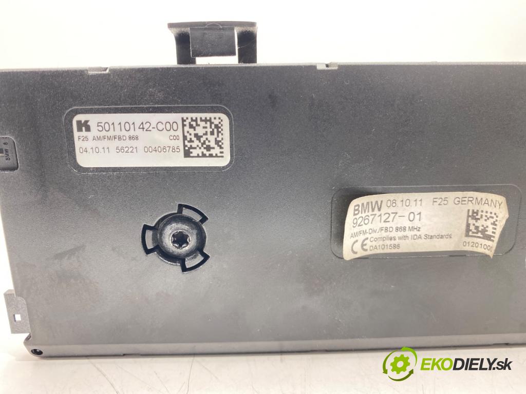 BMW X3 (F25) 2010 - 2017    xDrive 20 d 135 kW [184 KM] olej napędowy 2010 - 2014  Zosilňovač 9267127 (Zosilňovače)