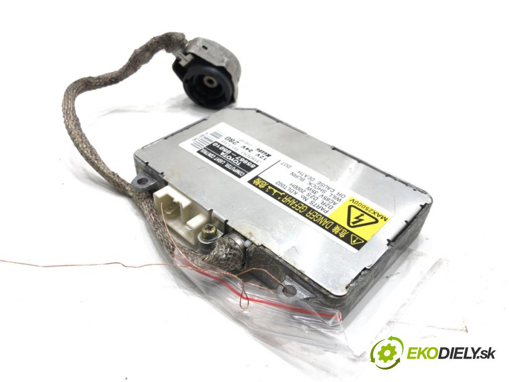 TOYOTA AVENSIS Kombi (_T25_) 2003 - 2008    2.0 D-4D (CDT250_) 85 kW [116 KM] olej napędowy 2003 - 2008  Menič XENON 85967-05010 (Riadiace jednotky xenónu)