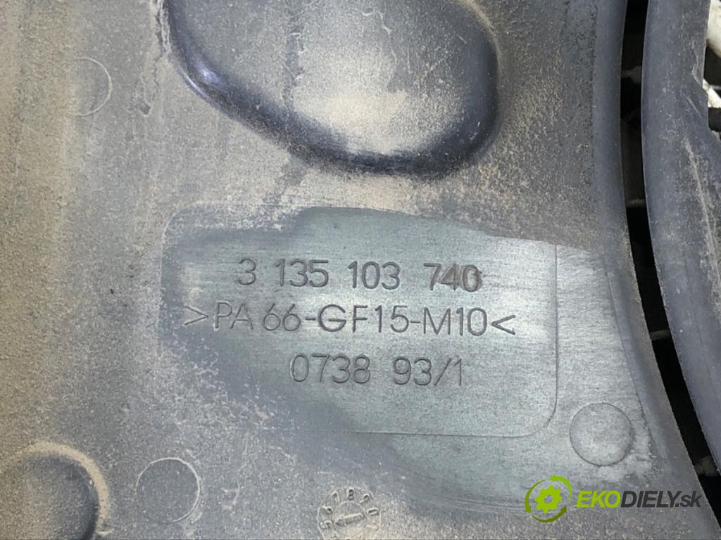 VOLVO V50 (545) 2003 - 2012    2.0 D 100 kW [136 KM] olej napędowy 2004 - 2010  ventilátor chladiče 1137328558 (Ventilátory)