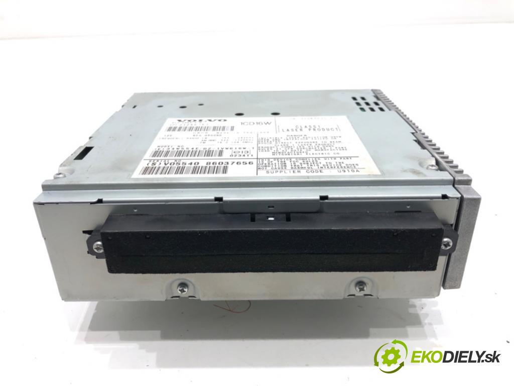 VOLVO V50 (545) 2003 - 2012    2.0 D 100 kW [136 KM] olej napędowy 2004 - 2010  RADIO 31266763 (Audio zariadenia)