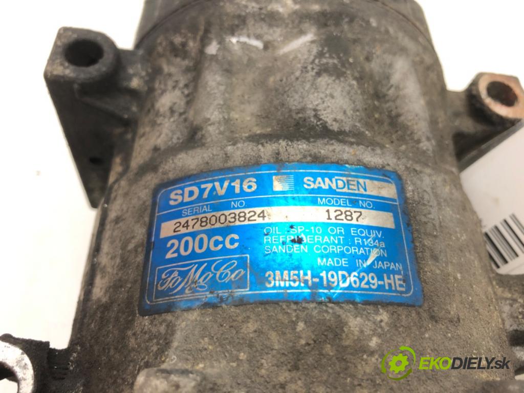 VOLVO V50 (545) 2003 - 2012    2.0 D 100 kW [136 KM] olej napędowy 2004 - 2010  Kompresor klimatizácie 3M5H-19D629-HE (Kompresory klimatizácie)