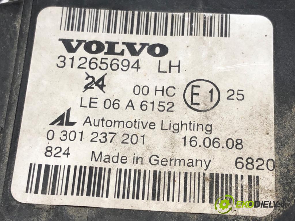 VOLVO V50 (545) 2003 - 2012    2.0 D 100 kW [136 KM] olej napędowy 2004 - 2010  světlomet levý přední část LIFT 31265694