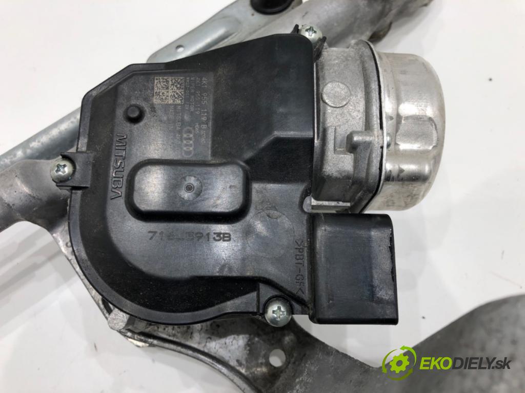 AUDI A6 C8 Avant (4A5) 2018 - 2022    40 TDI Mild Hybrid quattro 150 kW [204 KM] Hybryda silnik Diesla / elektryczny 2018 - 2022  Mechanizmus stieračov predný 4K1955023B (Motorčeky stieračov predné)