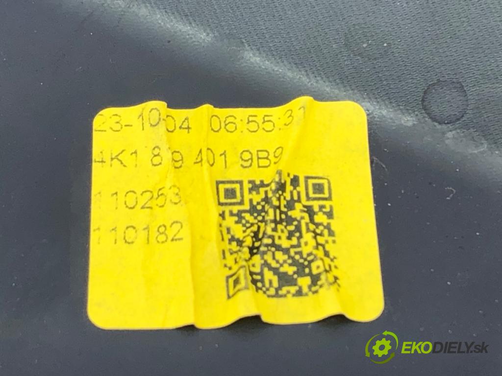 AUDI A6 C8 Avant (4A5) 2018 - 2022    40 TDI Mild Hybrid quattro 150 kW [204 KM] Hybryda silnik Diesla / elektryczny 2018 - 2022  Torpédo, plast pod čelné okno 4K1819448 (Torpéda)